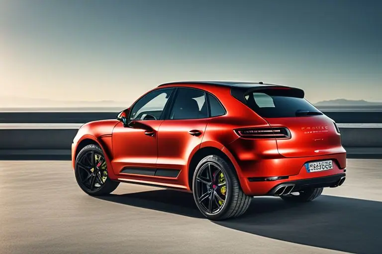 A photo of the Porsche Macan GTS's price tag