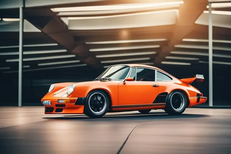 Image of the Porsche Carrera's iconic sloping roofline