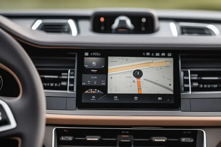 Image of the infotainment system of the 2020 Porsche Macan