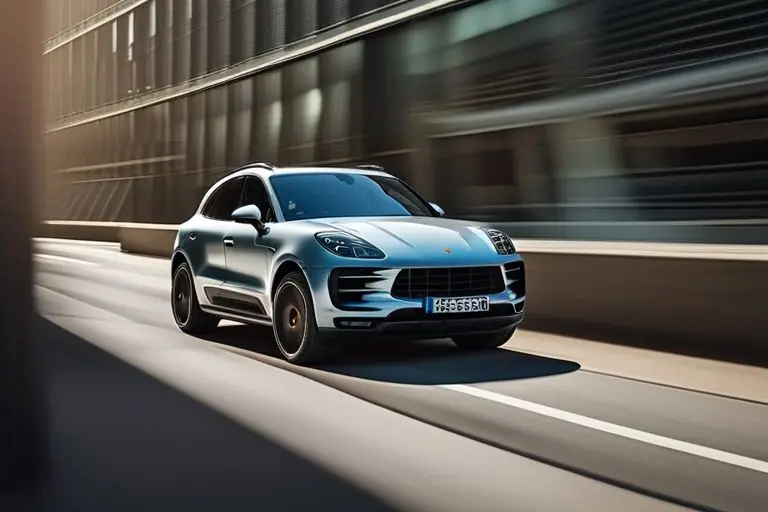 Image of the advanced safety features of the 2020 Porsche Macan