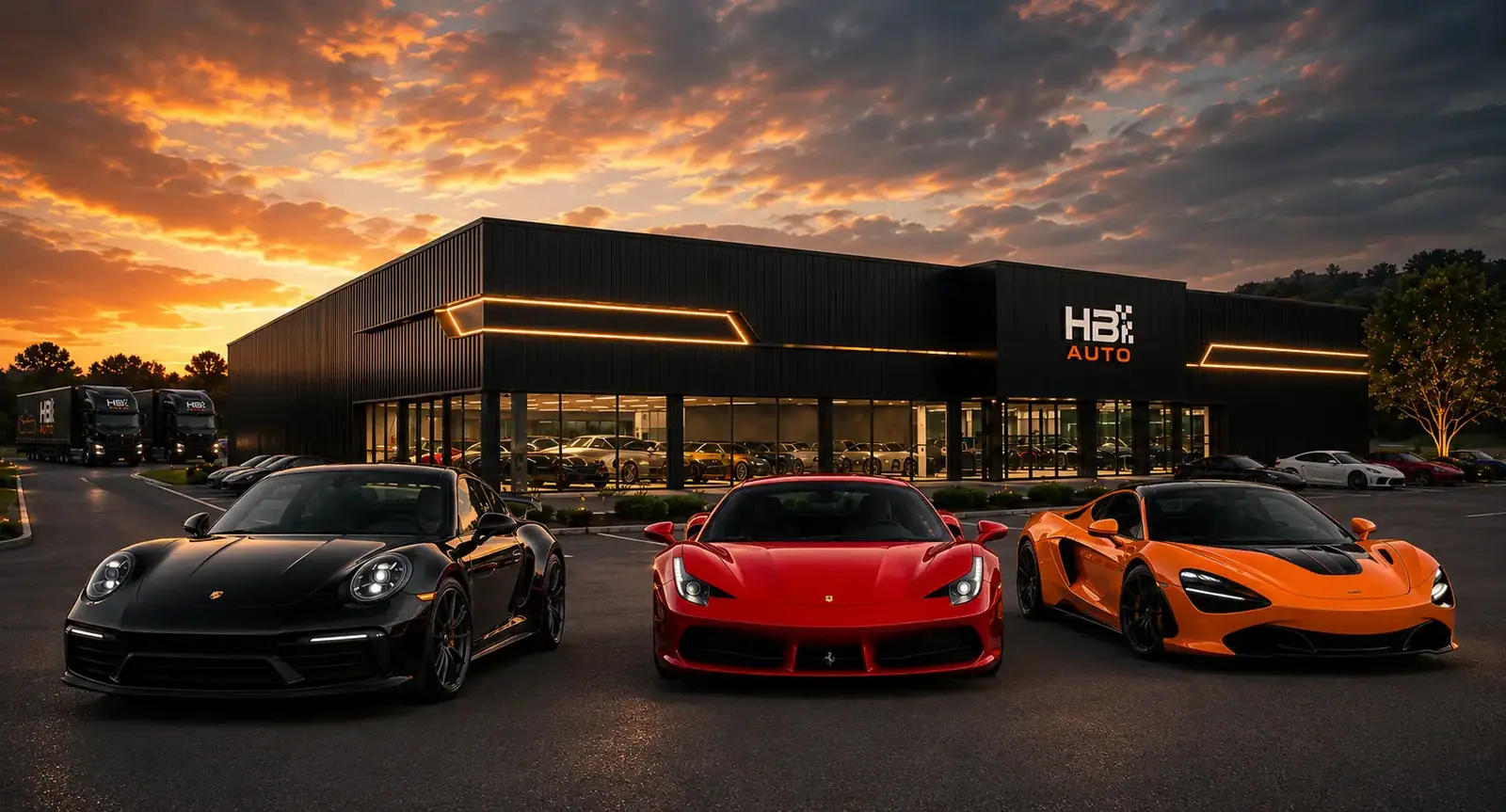 Porsche, Ferrari, McLaren, Lamborghini dealer near Trinity, NC