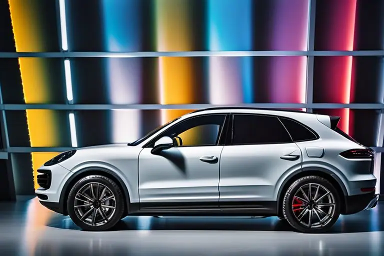 Interior view of the 2020 Porsche Cayenne