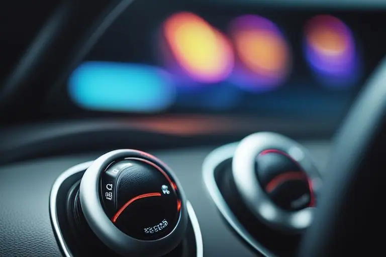 An image of the car's safety features